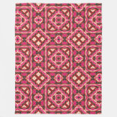 Modern Native American 27 Fleece Deken (Voorkant)