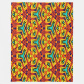 Modern Native American 28 Fleece Deken (Voorkant)