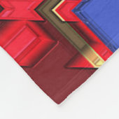 Modern Native American 34 Fleece Deken (Hoek)