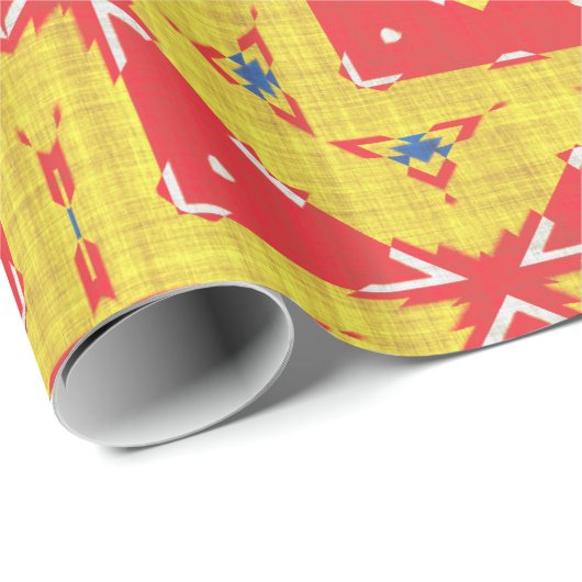 Modern Native American 8 Wrapping Paper Cadeaupapier (Rol Hoek)