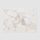 Modern Natural Beige Marble Gray Inlay Wedding Tissuepapier (Voorkant)