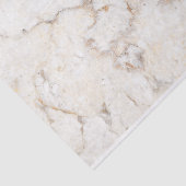 Modern Natural Beige Marble Gray Inlay Wedding Tissuepapier (Detail)