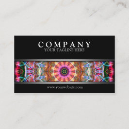 Modern Natuur Love Mandala Visitekaartje