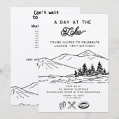 Modern Natuur zomerbos Kaart (Voorkant / Achterkant)