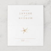 Modern Nautical | Bruin bruinbruin bruinbruin Plaatskaartje (Buitenkant ongevouwen)