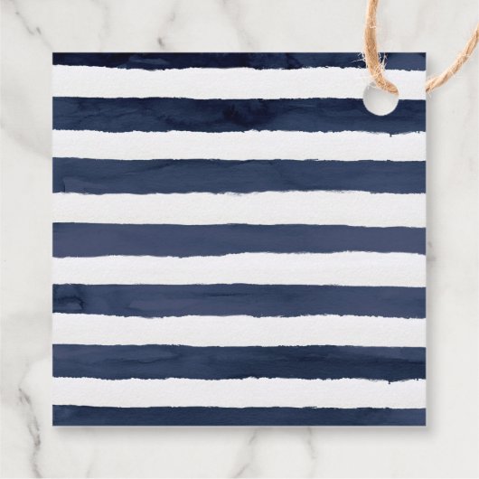 Modern Nautical | Greenery Watch Grow Bedankt Bedankjes Labels (Achterkant)