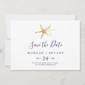 Modern Nautical | Horizontaal Starvis Save The Date (Voorkant)