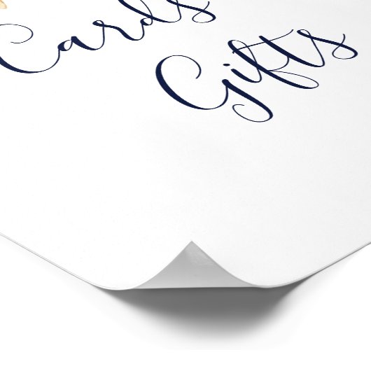 Modern Nautical | Kaarten van Starfish en scheldt Poster (Hoek)