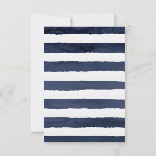 Modern Nautical | Keuze uit het menu Starfish RSVP (Achterkant)