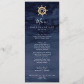 Modern Nautical | Menu Binddroger verzenden (Voorkant)