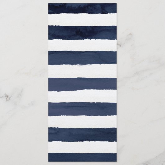 Modern Nautical | Menu Binddroger verzenden (Achterkant)