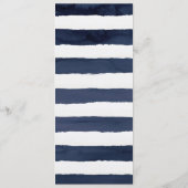 Modern Nautical | Menu Starfish Weddenschap (Achterkant)