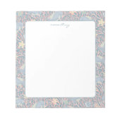 Modern Nautical Reef Personalized Notepad Notitieblok (Voorkant)