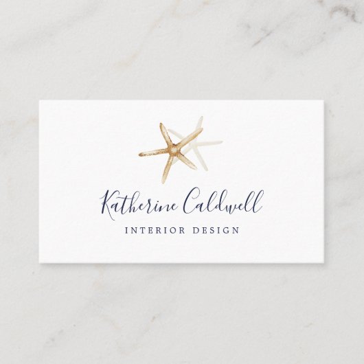 Modern Nautical | Visitekaartje van Starvis (Voorkant)