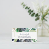 Modern Nautical | Website Grieks huwelijk Informatiekaartje (Staand voorkant)