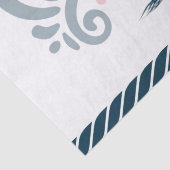 Modern Nautical Wedding Tissuepapier (Detail)