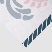 Modern Nautical Wedding Tissuepapier (Detail)