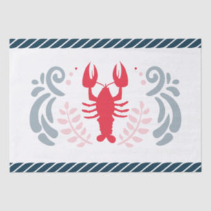 Modern Nautical Wedding Tissuepapier