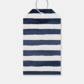 Modern Nautical | Welkom Floral Wedding Cadeaulabel (Achterkant)