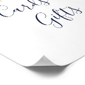 Modern Nautilus | Sterrenkaart en Cadeaus Bord Poster (Hoek)