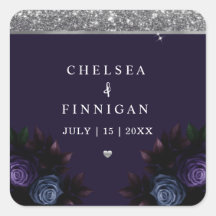 Modern Navy blauw en zilver voeg Logo toe