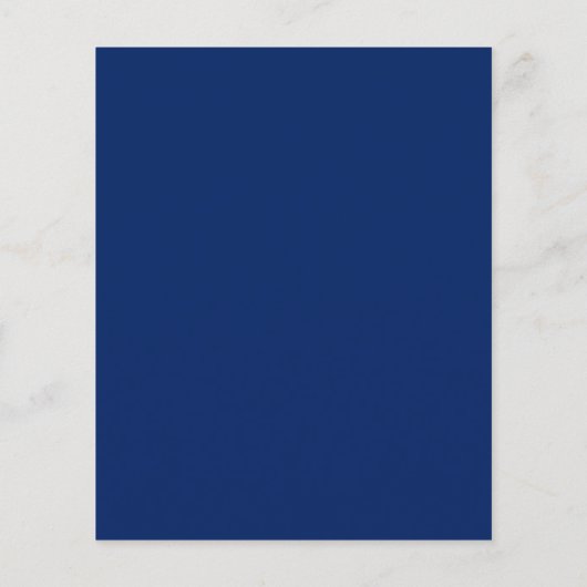 Modern Navy Blue 3 Photo Afstuderen Invitation (Achterkant)