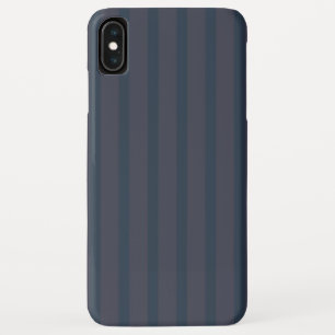 Modern Navy Blue en Plum Striped Case-Mate iPhone Case