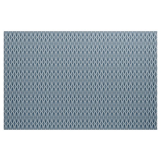 Modern Navy Blue Geometric Pattern Stof (Yard (91,4 cm))