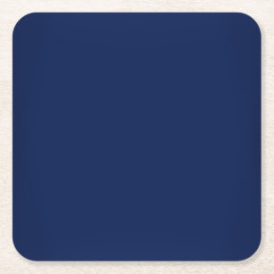 Modern Navy Blue  Kartonnen Onderzetters