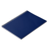 Modern Navy Blue  Notitieboek (Linkerzijde)