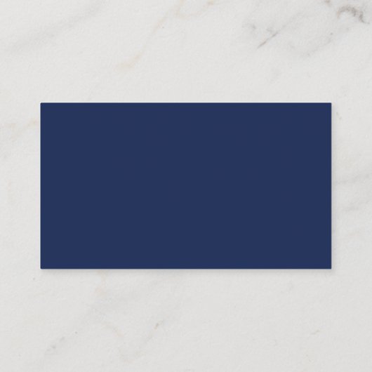 Modern Navy-Blue Royal Wedding Rsvp Card Informatiekaartje (Achterkant)