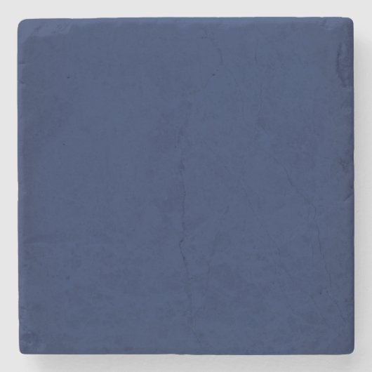 Modern Navy Blue  Stenen Onderzetter (Voorkant)