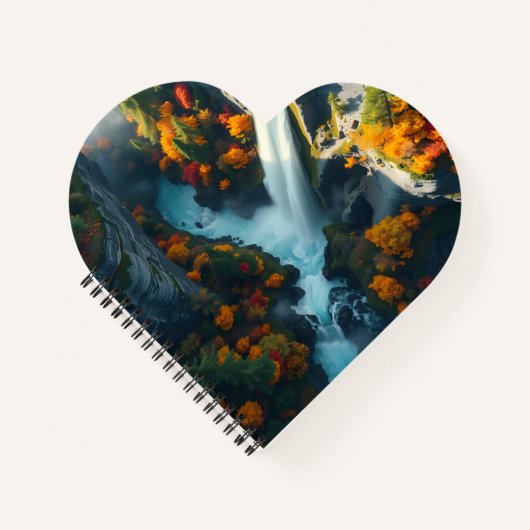 Modern Navy & Gold Abstract Mountain Peak – Luxury Notitieboek (Voorkant)