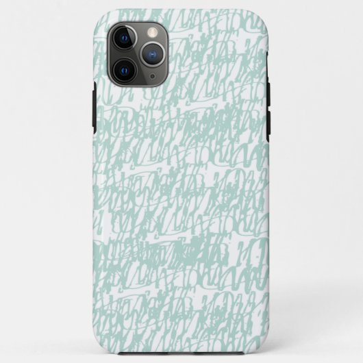 Modern Nebula Scribble-patroon Case-Mate iPhone Case (Achterkant)