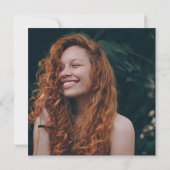 Modern Neon 2023 Foto Graduation Party Invitation Kaart (Achterkant)