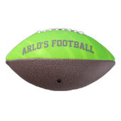 Modern Neon Green - Football op maat van Kind (Gedraaid 270)