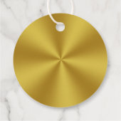 Modern Nepgoud Bedankjes Labels (Achterkant)