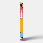 Modern net uit de middeleeuwen Case-Mate iPhone case (Achterkant / Links)