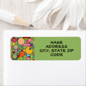 Modern net uit de middeleeuwen etiket (Insitu)