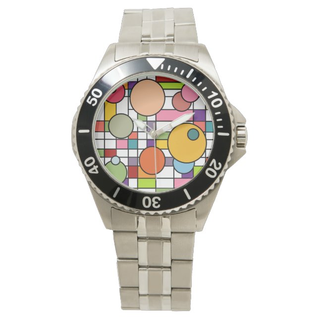 Modern net uit de middeleeuwen horloge (Voorkant)