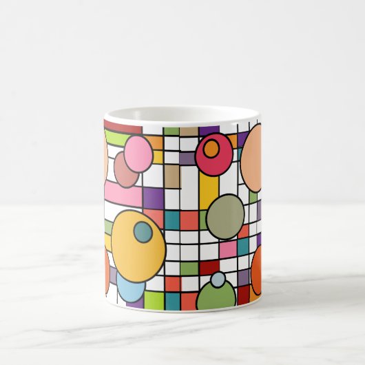 Modern net uit de middeleeuwen koffiemok (Center)