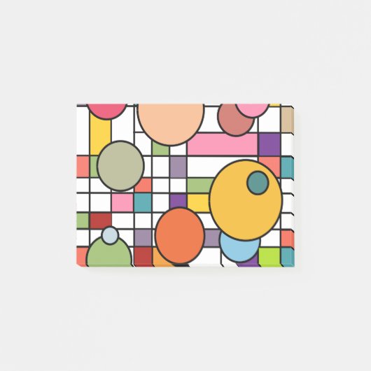 Modern net uit de middeleeuwen post-it® notes (Voorkant)