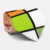 Modern net uit de middeleeuwen stropdas (Opgerold)