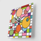 Modern net uit de middeleeuwen vierkante klok (Hoek)