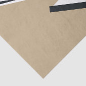 Modern neutraal Abstract Tissuepapier (Detail)