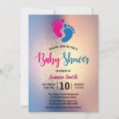 Modern neutraal Baby shower Kaart (Voorkant)