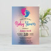 Modern neutraal Baby shower Kaart (Staand voorkant)