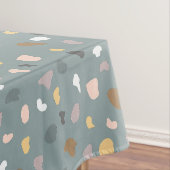 Modern Neutraal Terrazzo Patroon Tafelkleed (Voorbeeld)