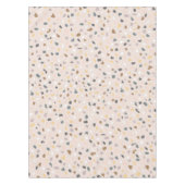Modern Neutraal Terrazzo Patroon Tafelkleed (Voorkant)