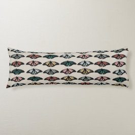 Modern neutraal vlinders tuin patroon lichaamskussen